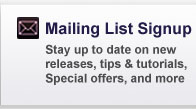 Mailing List Signup